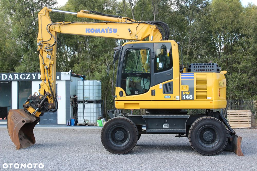 Komatsu Pw148 Rototilt Sprowadzona - 2