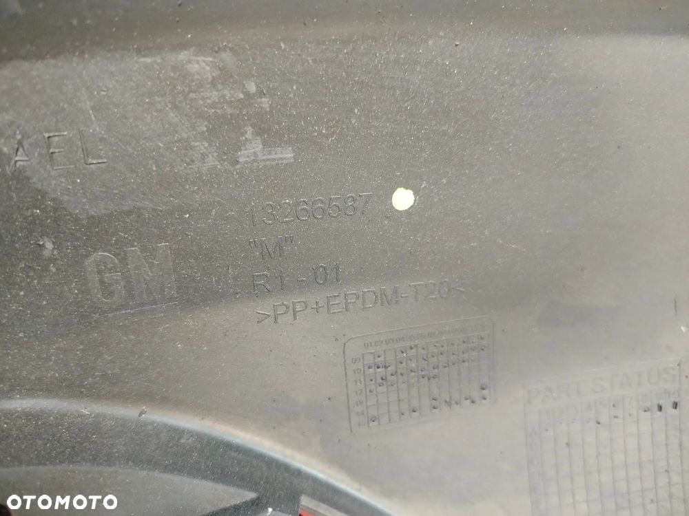 ZDERZAK TYŁ TYLNY ASTRA J HB 5D OPC LINE 13319471 13266587 Z50B - 15
