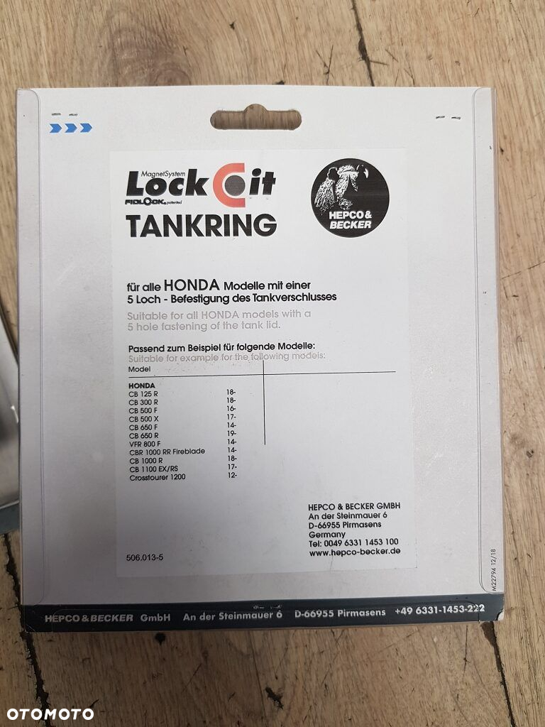 Pierścień zbiornika Hepco & Becker Lock-IT 50695190009 Honda CBR 650 R (2019-2020) - 11