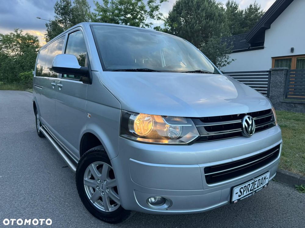 Volkswagen TRANSPORTER T5 L2H1 LIFT DŁUGI Klima Navi Dubel Kabina Brygadówka Pdc Rury Hak Serwis - 26