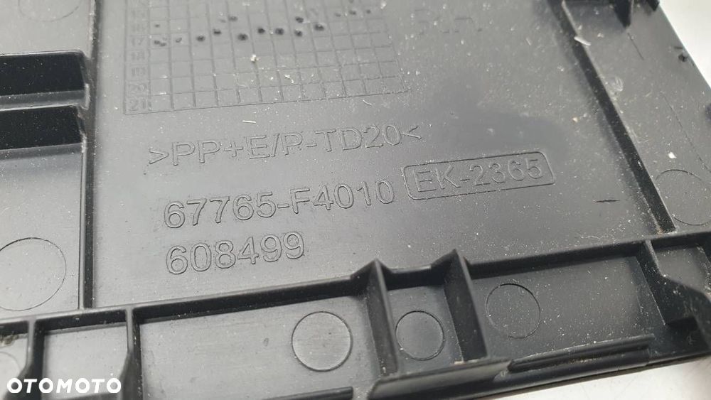 ZAŚLEPKI TAPICERKI BAGAŻNIKA KLAPY TOYOTA C-HR 67765-F4010 67766-F4010 - 5