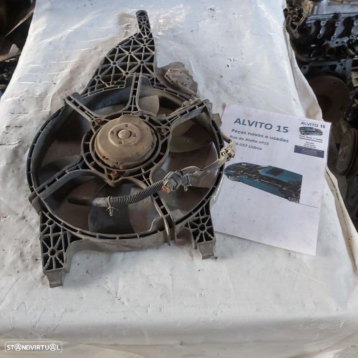 Ventoinha Motoventilador Nissan Navara 2007 - 1