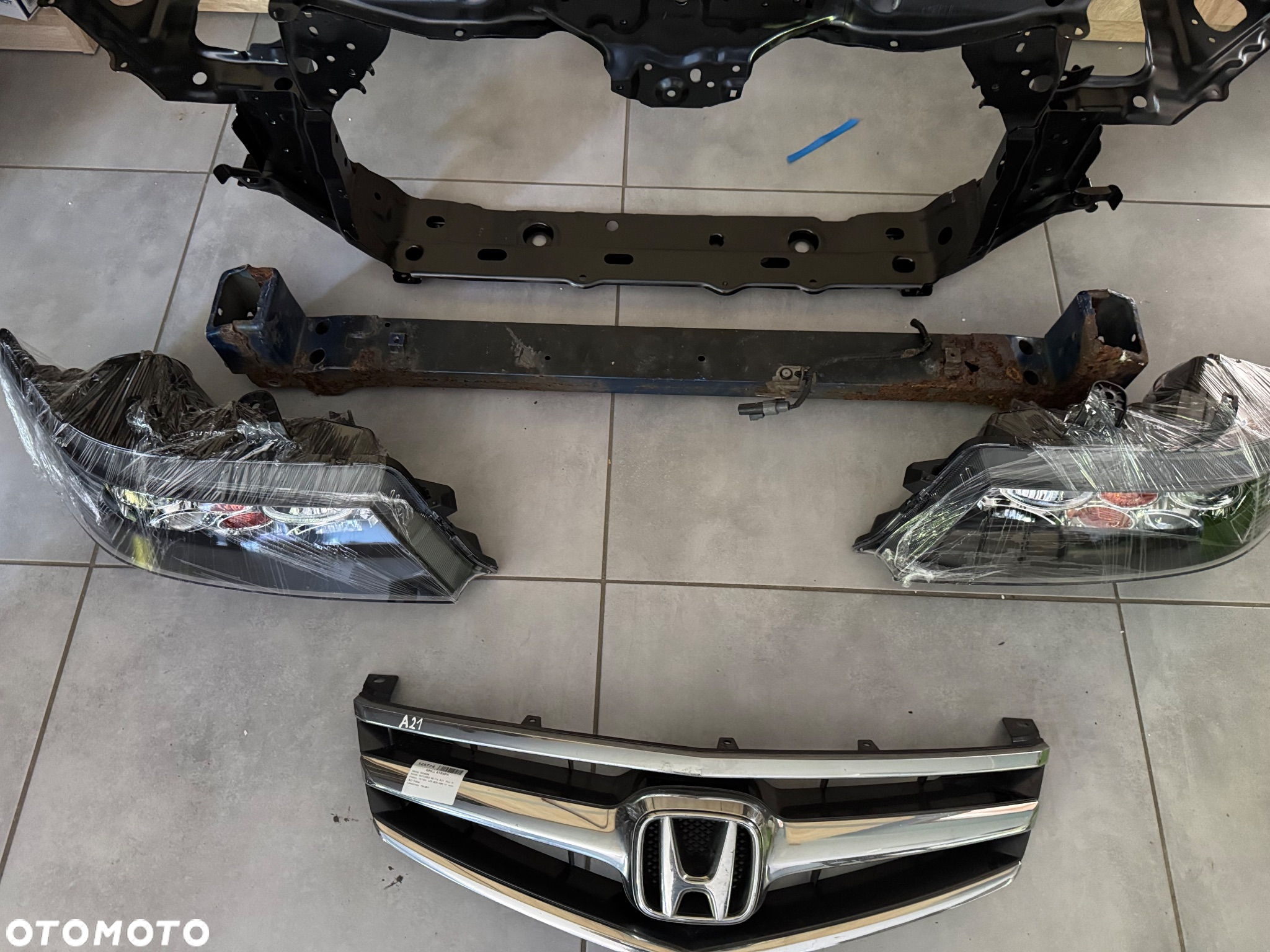 Honda Accord VII pas przód wzmocnienie - 7
