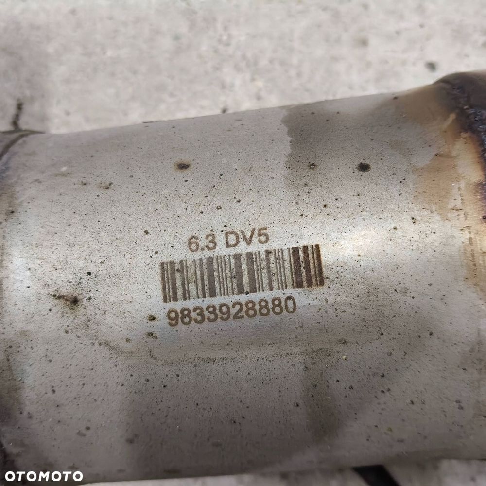 Katalizator/Dpf Peugeot Expert 1.5 Jumpy Vivaro 9833928880 - 3