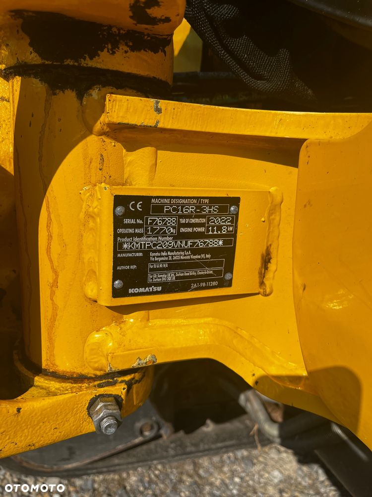 Komatsu PC 16 R - 10
