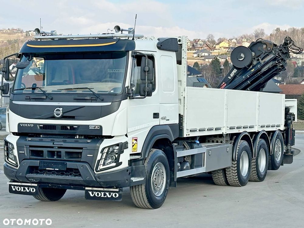 Volvo FMX 460 Skrzynia 6,60 m * HIAB X - HIPRO 302 EP - 5 + PILOT / 8x4 - 3