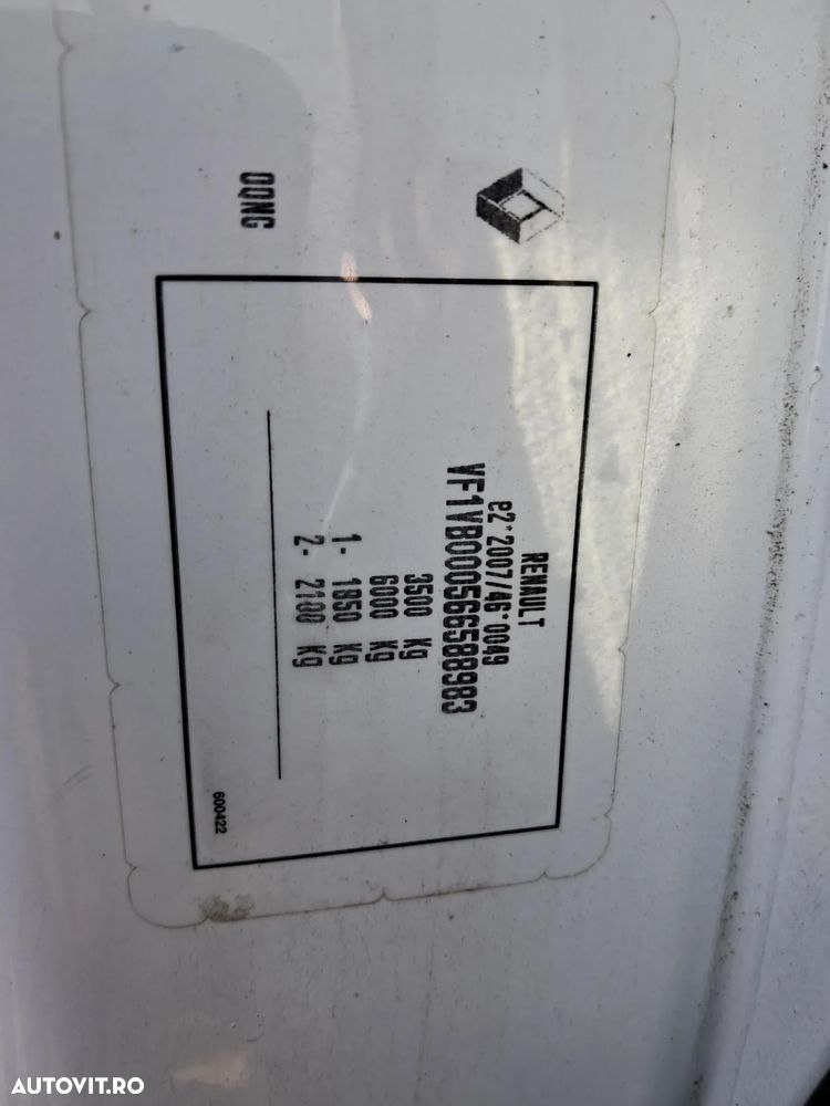Renault master 2.3d 170cp cabina de dormit prelata dpf defect - 21