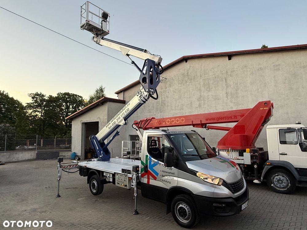 Iveco Podnośnik Koszowy Zwyżka 25 Metrów 12 w Bok! Multitel MX250 UDT!! 14tys Km 1200Mth! Jak Wumag Ruthamnn Gsr - 10