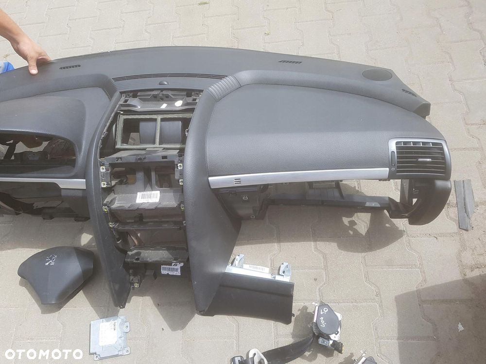 PEUGEOT 407 COUPE DESKA KONSOLA PASY PODUSZKI - 3