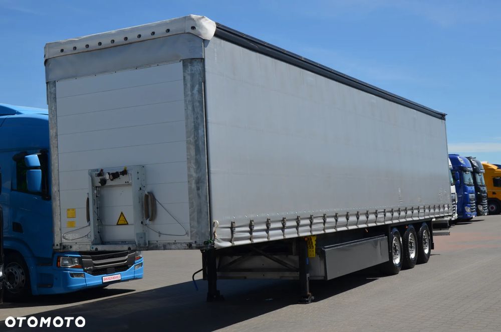 Schmitz Cargobull 2021r / OŚ PODNOSZONA / KOSZ PALETOWY / OCYNK / DE 4428 - 2