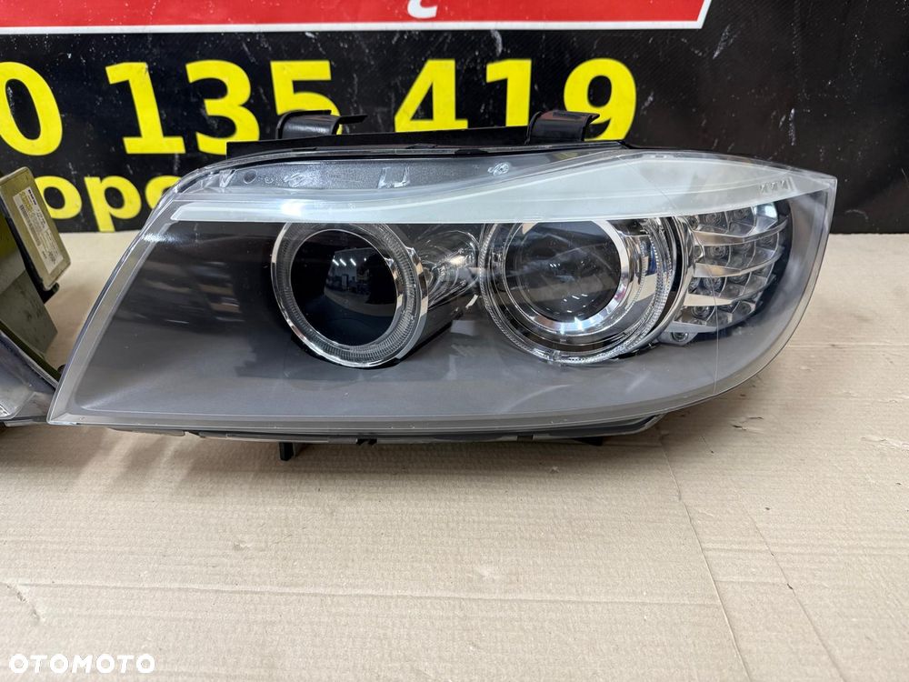 BMW 3 E90 E91 LCI LIFT 09-11 LAMPY PRZÓD BIXENON 7202583 7202584 KOMPLETNE - 6
