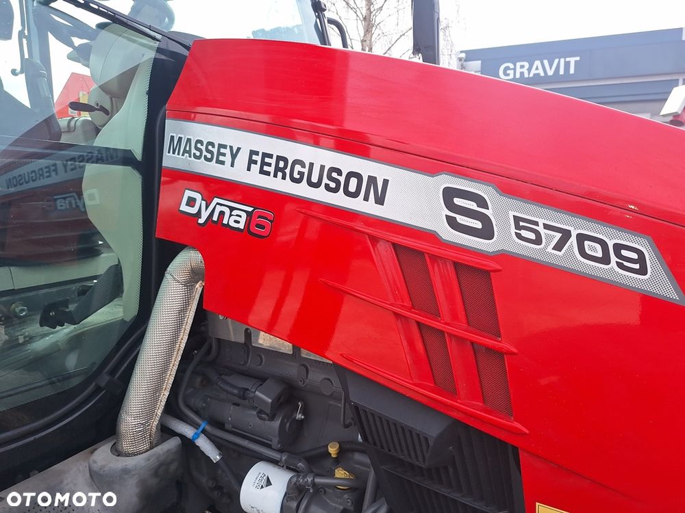 Massey Ferguson MF 5709 S, Dyna-6, pneumatyka, bogata wersja, I-szy właściciel - 8