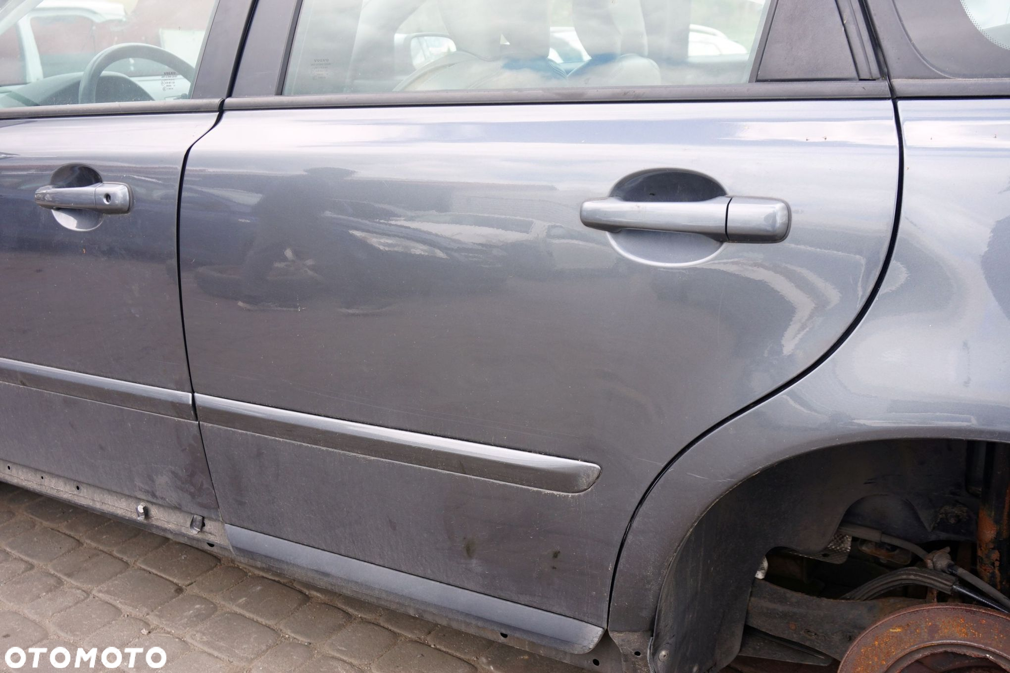 DRZWI TYLNE LEWE V50  KOMBI 455-16  SZARY VOLVO 2004-2007 - 2