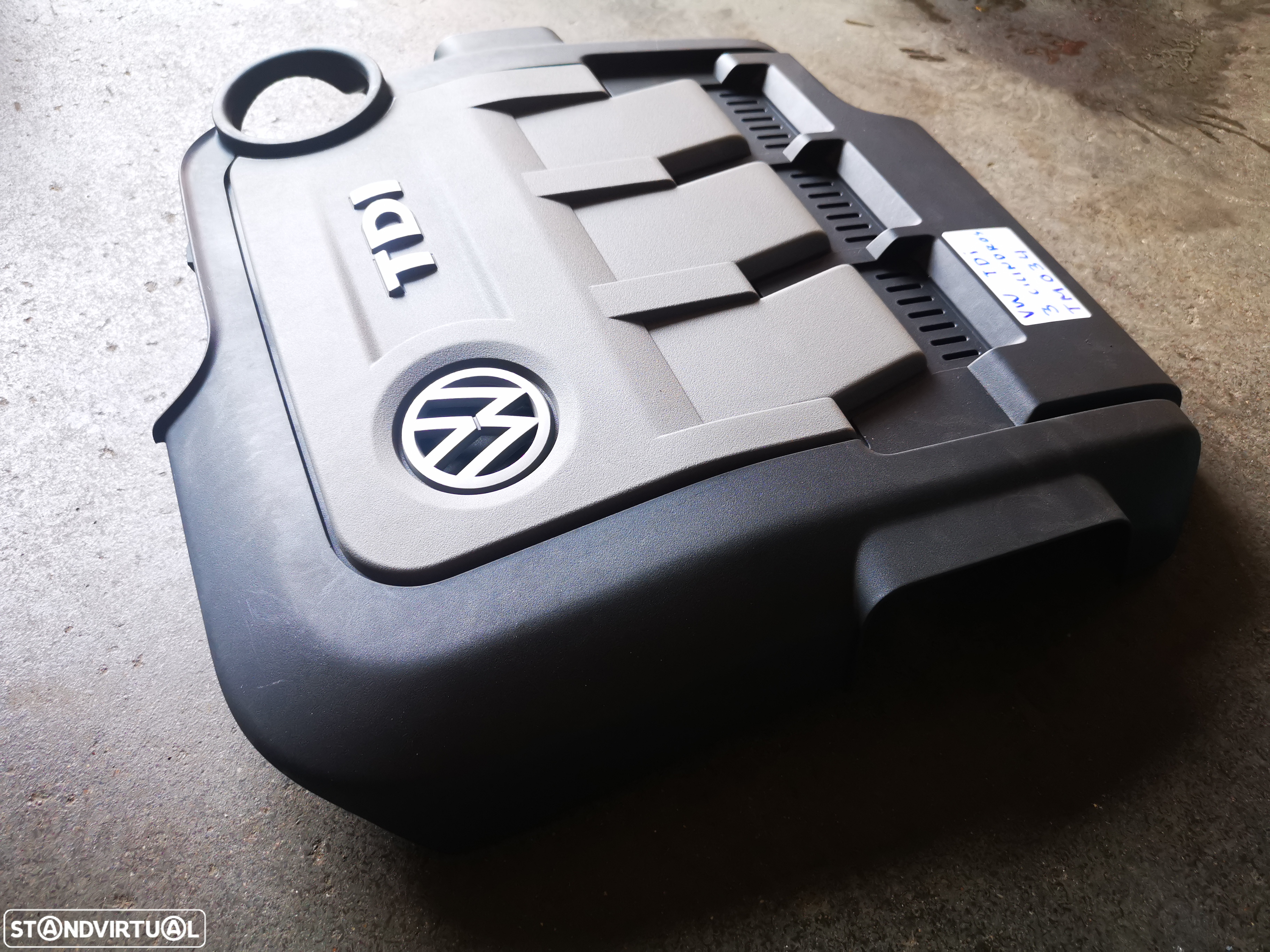 VW TDI TAMPA / COBERTURA DE MOTOR 3 CILINDROS - TM034 - 4