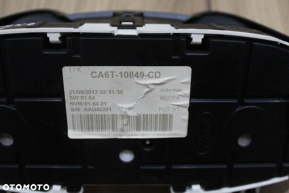 LICZNIK EU FORD FIESTA MK7 1.6 TDCI CA6T-10849-CD - 4