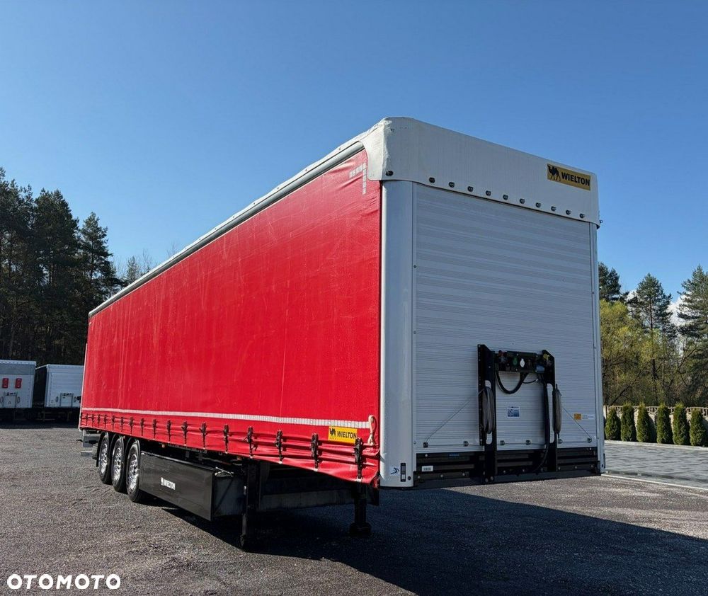 Wielton Firana Standard, Dach podnoszony, Oś podnoszona - 1