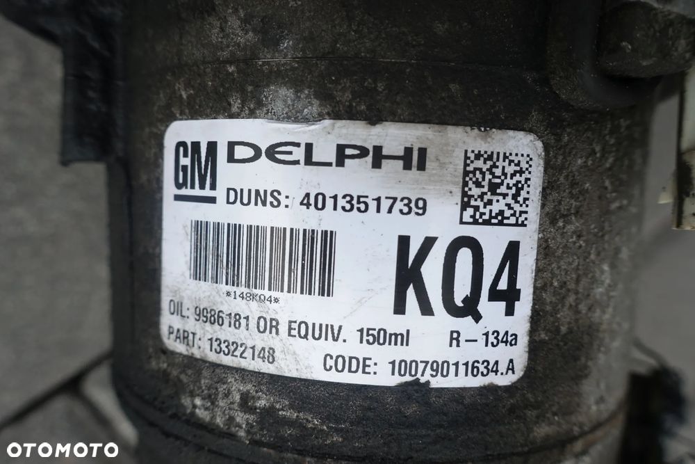 SPRĘŻARKA KLIMATYZACJI ASTRA H 1.7 cdti 13322148 - 2