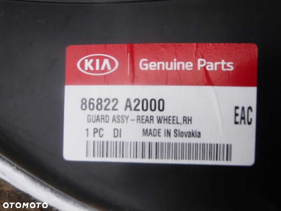 KIA CEED 12R- NADKOLE TYŁ PRAWE - 2