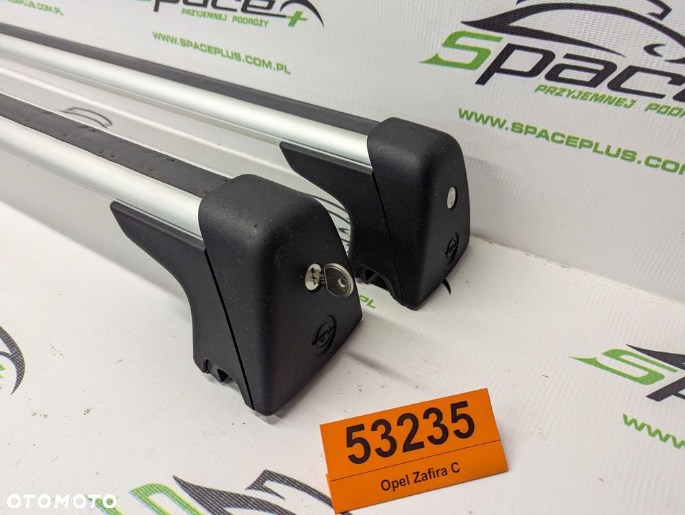 Bagażnik dachowy bazowy belki poprzeczki Opel Zafira C - 1