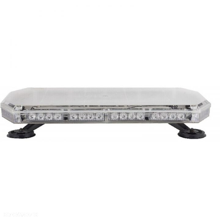 BELKA OSTRZEGAWCZA KOGUT LED MAGNES STROBO 12v-24v - 2