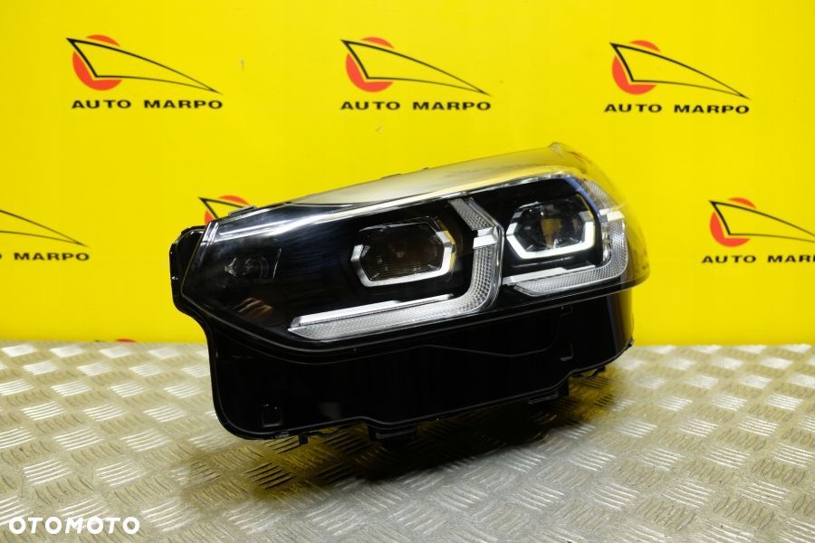 BMW X3 X4 G01 G02 2022- REFLEKTOR LAMPA FULL LED SREBRNA L A95A2913-08 USA - 3