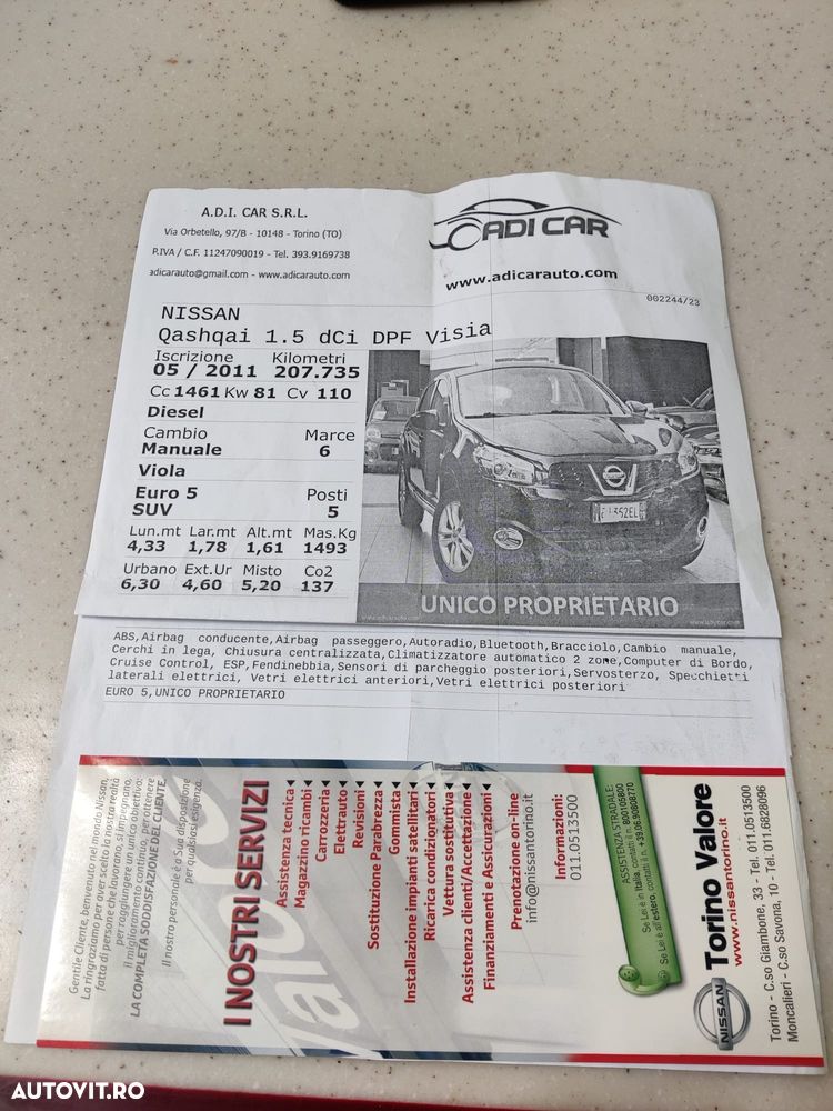 Nissan Qashqai 1.5 DCI DPF visia ECO - 16