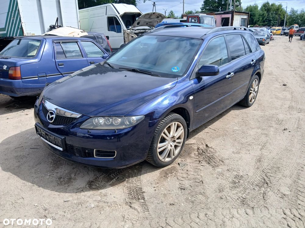 mazda 6 25e maska zderzak lampa grill błotnik drzwi zbiornik paliwa szyba lusterko klamka klapa - 1