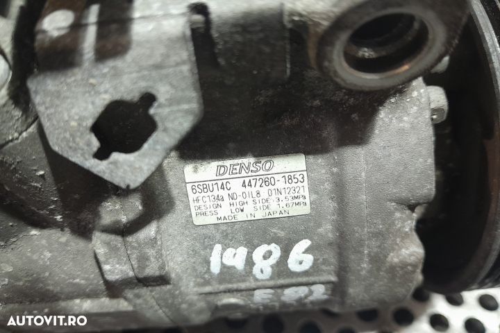 Compresor AC 6SBU14C / 447260-1853 6SBU14C / 447260-1853 BMW Seria 1 - 5