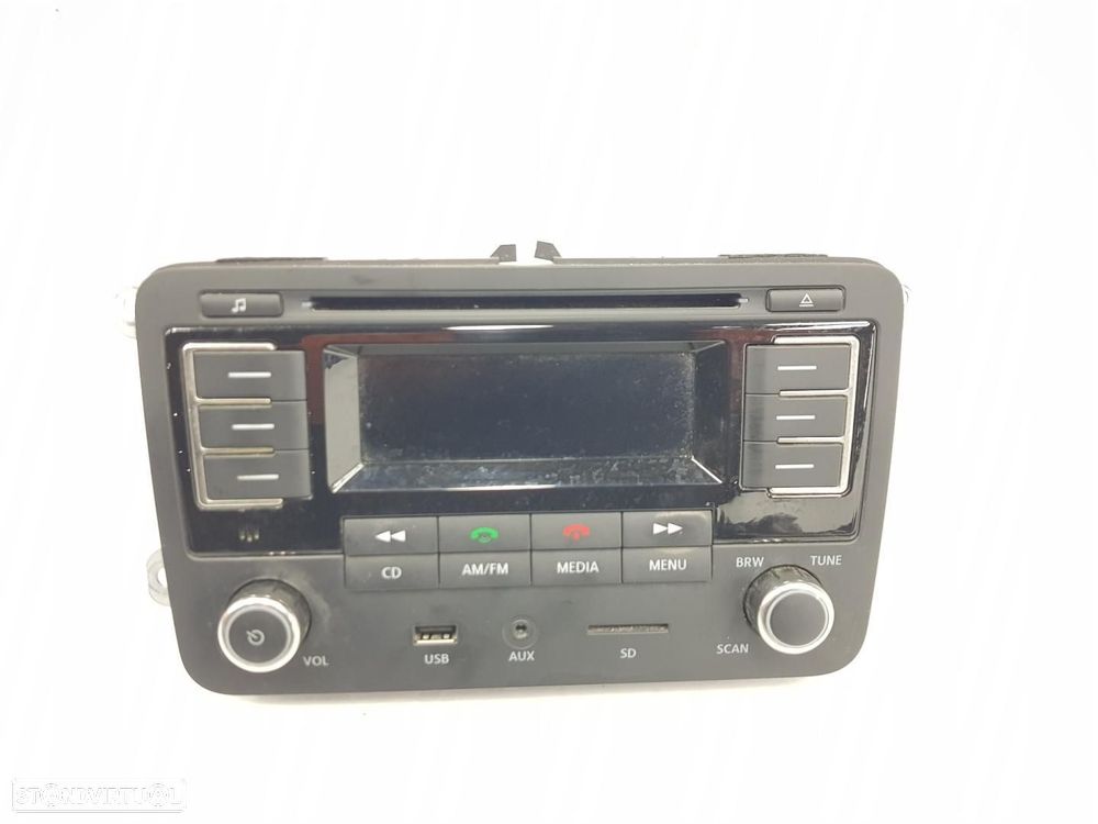 SISTEMA DE ÁUDIO RÁDIO CD VOLKSWAGEN POLO V 6R1