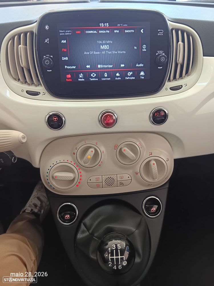 Fiat 500C 1.0 Hybrid Lounge - 12