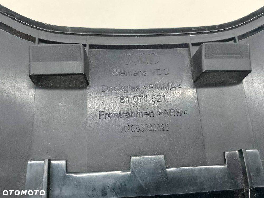 LICZNIK AUDI A3 ( 8P1 ) 2C53085879 1.9 TDI - 6
