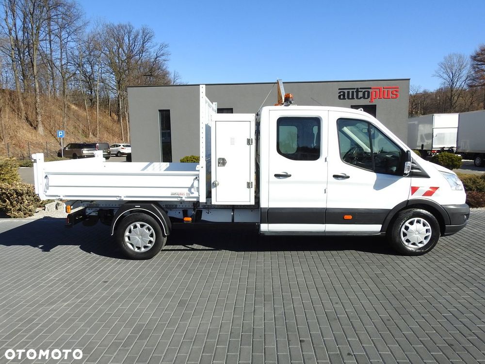 Ford TRANSIT  WYWROTKA PODWÓJNA KABINA DOKA 6 MIEJSC TEMPOMAT KLIMATYZACJA  130KM - 8