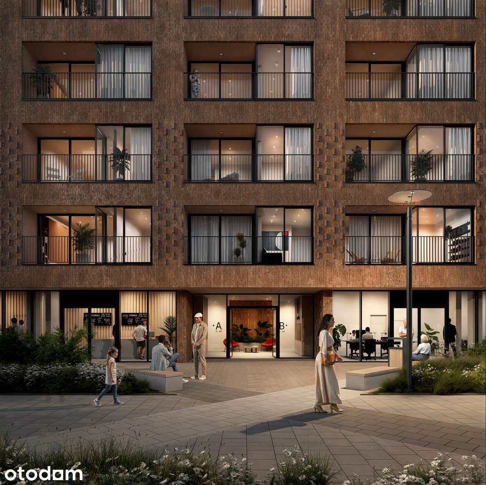 1-pokojowy apartament 39m2 + ogródek Bez Prowizji