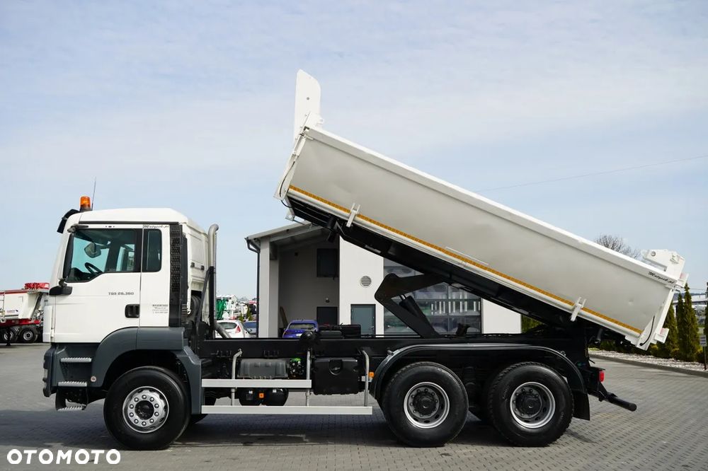 MAN TGS 26.360 / 6X4 / 2 STRONNA WYWROTKA / HYDROBURTA / BORDMATIC MANUAL - 3