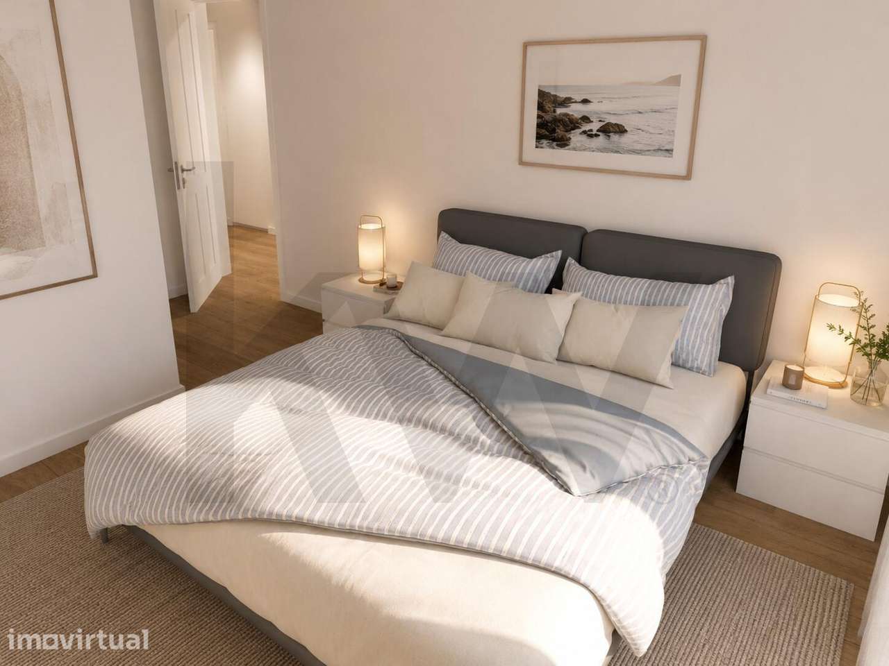 Apartamento T2 Novo com Suíte e Garagem | Empreendimento Frei Miguel – - Grande imagem: 5/16