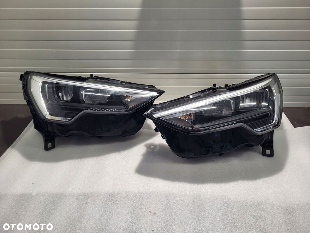 audi q3 83a pół led komplet lamp przednich 83a941011/83a941012 - 1