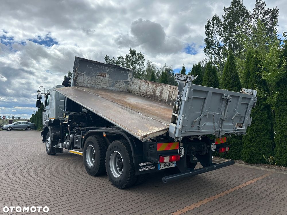Renault Kerax 6x4 fassi f190 hydroburta wywrotka hds - 7