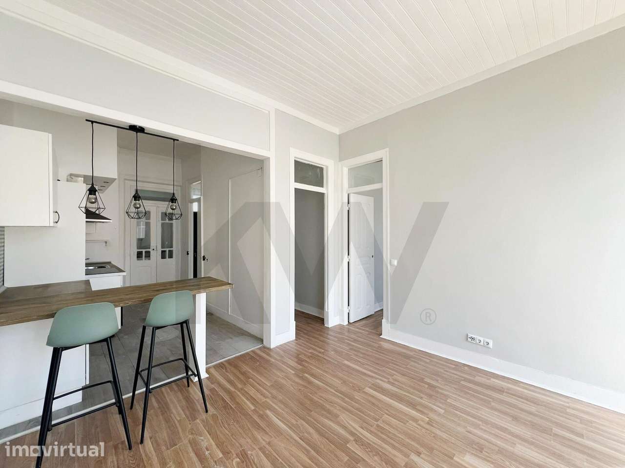 Apartamento T2 com jardim no centro de Santarém - Grande imagem: 4/21