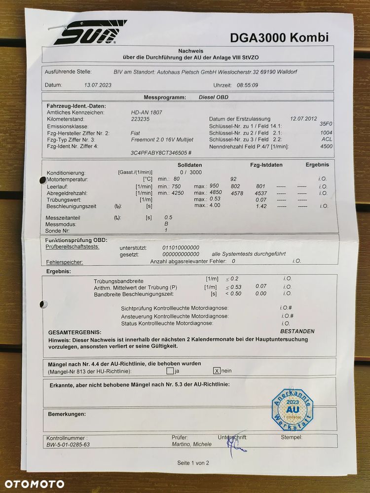 Fiat Freemont 2.0 Multijet - 32