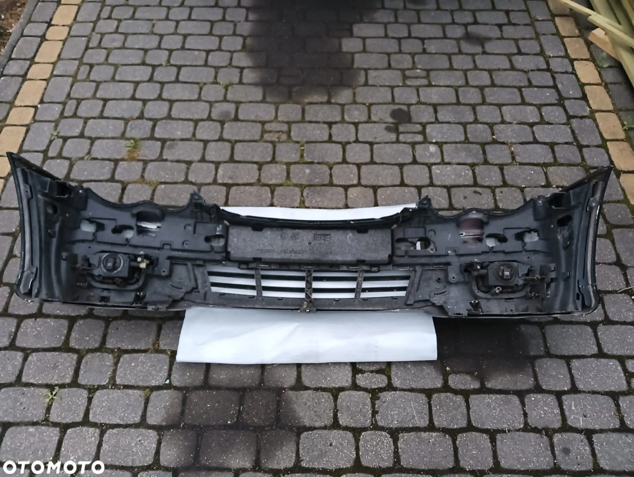 Zderzak przód Mercedes w203 lift czarny - 12