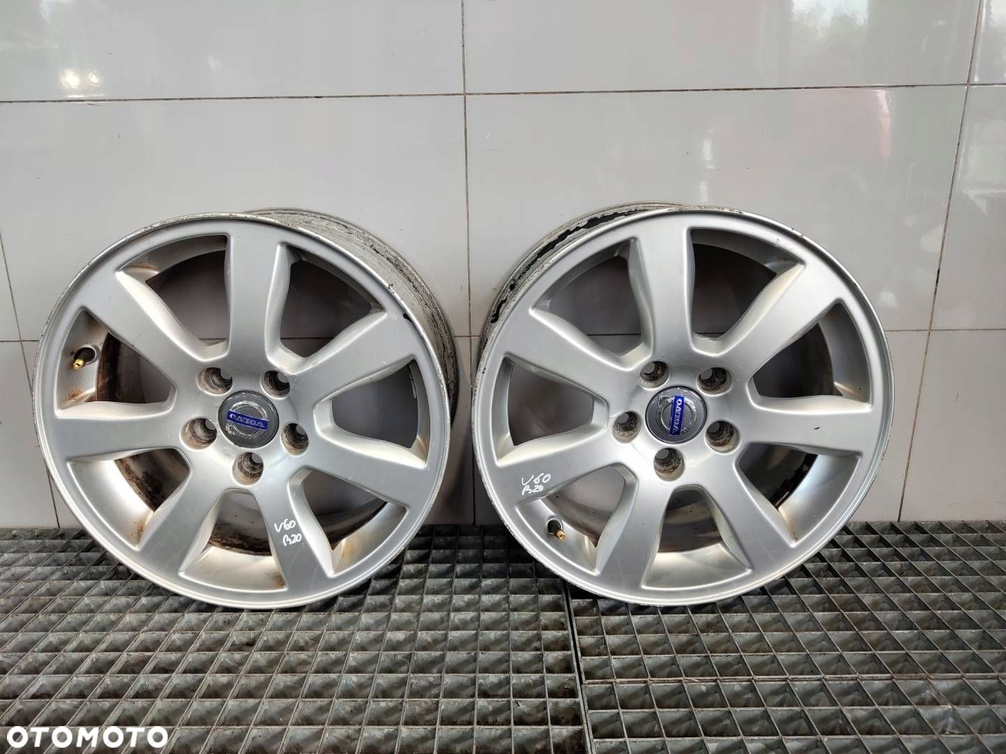 FELGI ALUMINIOWE ALUFELGI 31381194 5X108 R16 VOLVO V60 I V40 S60 II - 2