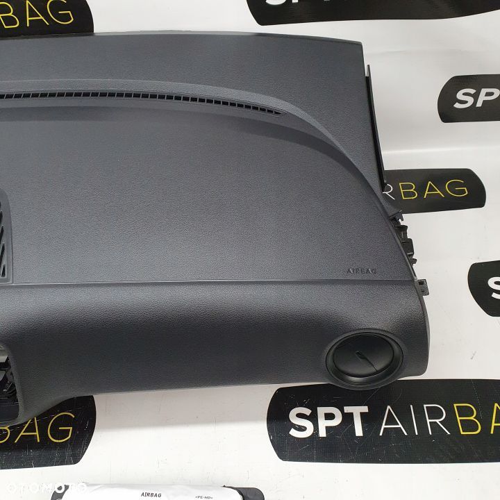 VW UP! UP DESKA ROZDZIELCZA KONSOLA KOKPIT PULPIT PODUSZKI AIRBAG AIR BAG PASY KIT SET - 4