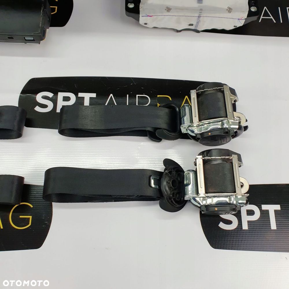 VW TOURAN 5TA DESKA ROZDZIELCZA KONSOLA KOKPIT PULPIT PODUSZKI AIRBAG AIR BAG PASY KIT SET - 8