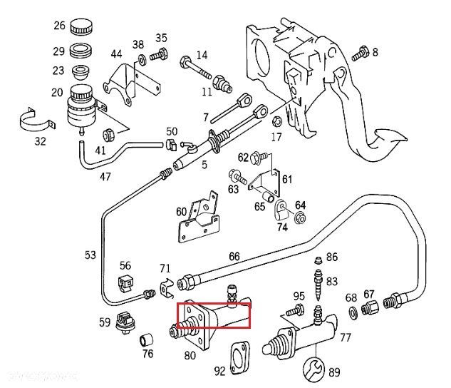 MERCEDES VARIO W669 Wysprzeglik 28.57x31.7mm ORYGINAL - 2