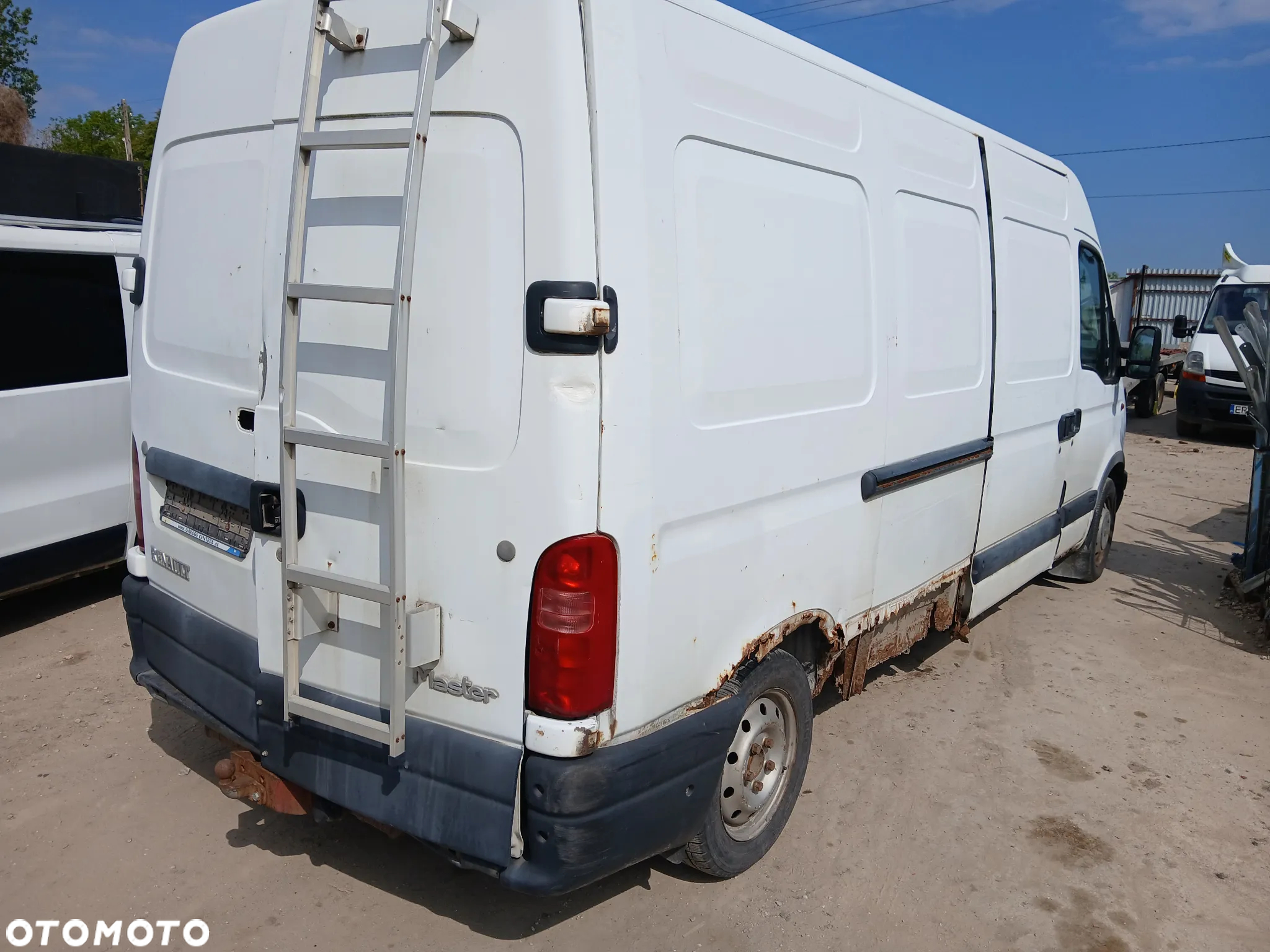 renault master II maska pokrywa silnika klapa bagażnika zderzak lampa reflektor pas przedni stop - 3