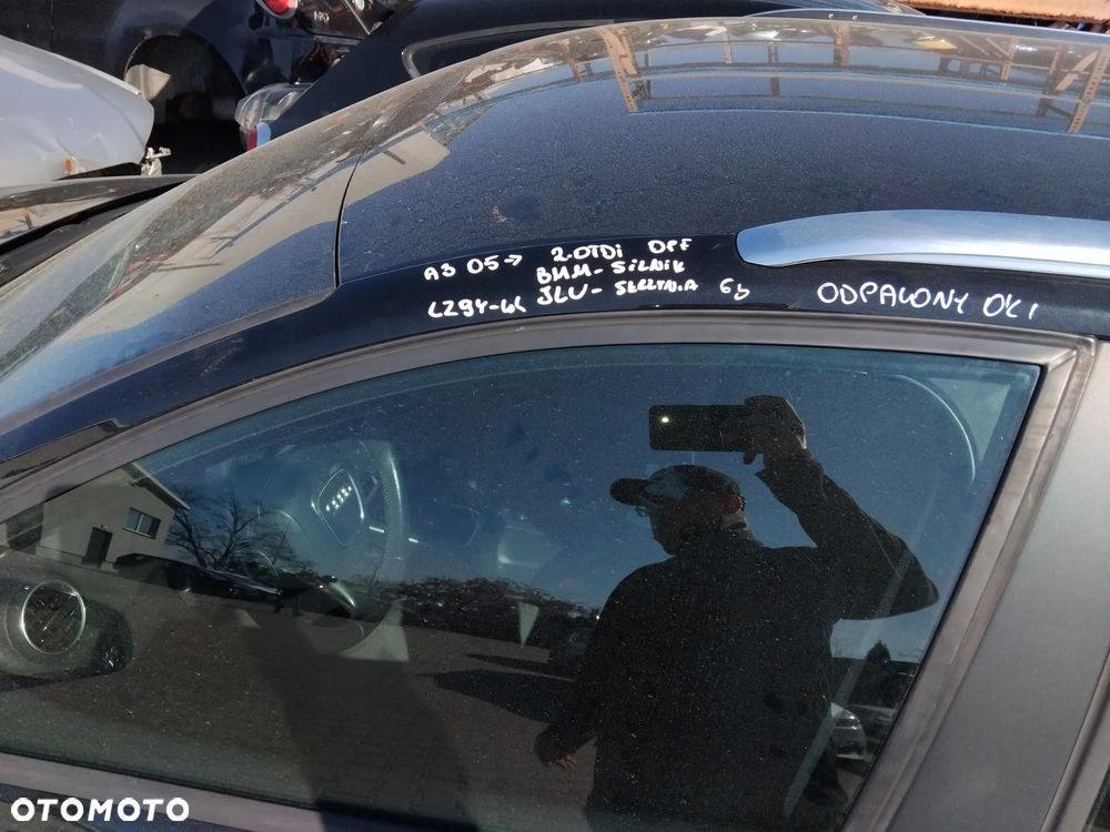 Audi A3 8P Lift 05- z silnikiem 2,0 BMM i skrzynią manualną 6 birgów JLU lakier kod LZ9Y - 5