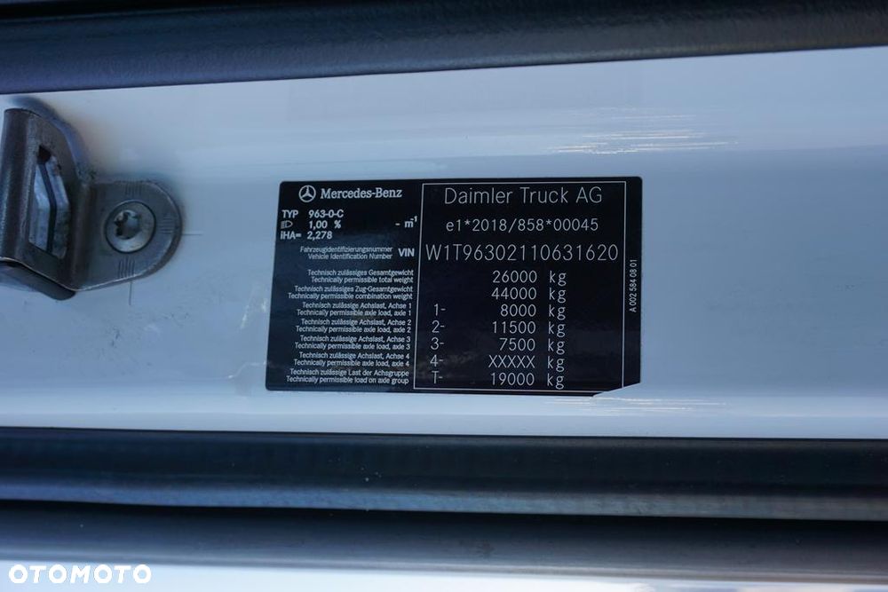 Mercedes-Benz ACTROS L / 2545 / ACC / E 6 / MP 5 / MEGA / ZESTAW PRZESTRZENNY 120 M3 - 11