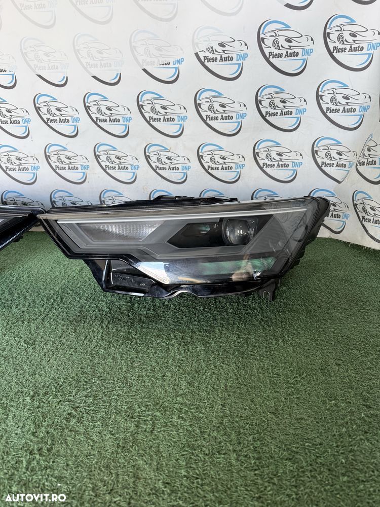 Far stanga dreapta Audi A6 C8 full led complet - 6