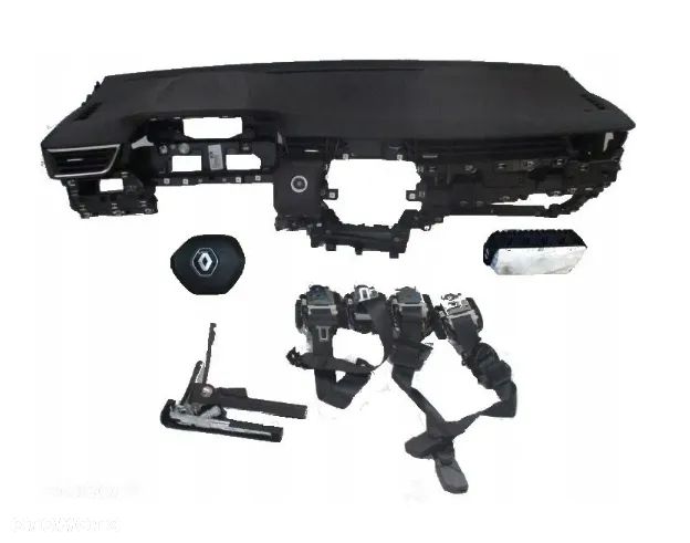 Renault Clio V deska poduszki pasy - 1