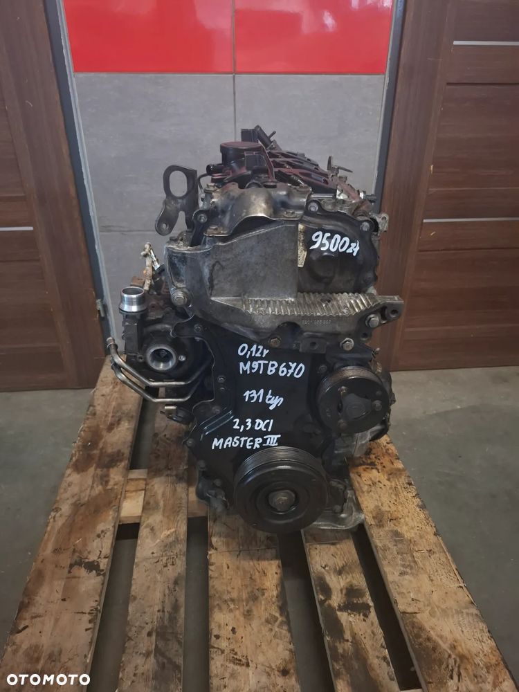 Silnik Renault Master III2,3 DCI przebieg 131 tysięcy  nr M9TB670 - 1